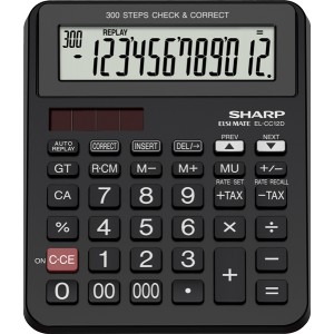 Sharp EL-CC12D Desk Calculator - CheckCorrect Tax