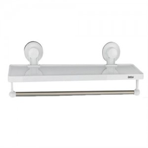 Bathlux Shelf With Handtowel Rack With Suction Cup Retail Box Out of Box Failure Warranty