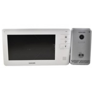 Kocom 4 Wire Apartment System with 7 Inch Monitor