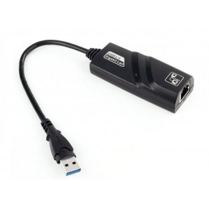 Tuff-Luv USB 3.0 Turbo to RJ45 Ethernet Adapter Cable - Black