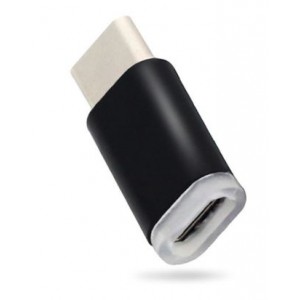 Tuff-Luv Micro USB to Type C Data Transmission Adapter - Black