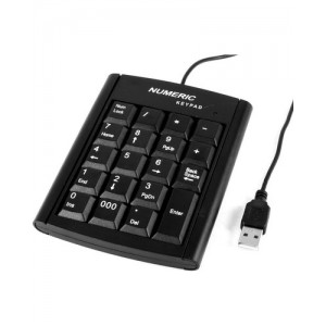 Tuff-Luv Mini Numeric Keypad USB Wired - Black