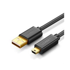 Ugreen 1m Mini USB M to USB2.0 M Cable - Black- New