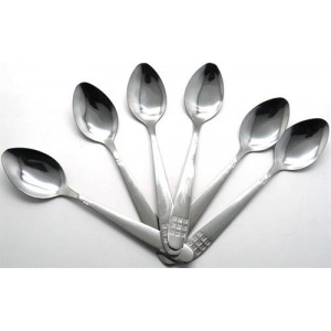 Casey Catering 6 Piece Stainless Steel Dinner Table Spoons Set