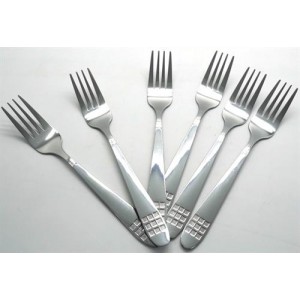 Casey Catering 6 Piece Stainless Steel Dinner Table Forks Set
