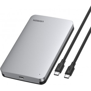 Ugreen USB-C 3.1 G2 2.5 inch SATA HDD/SSD Enclosure - Grey