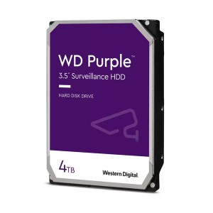Western Digital WD42PURZ Purple 4TB 5400rpm SATA 6GBS 256mb Cache 3.5 inch Surveillance Hard Drive