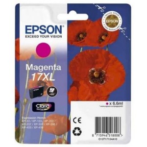 Epson No.17XL Magenta 6.5ml Claria Home Inkjet Ink Cartridge