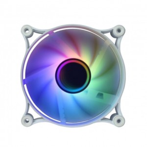 Raidmax Infinitas 120mm Addressable RGB Fan – White