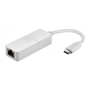 D-Link - DUB-E130 USB-C to Gigabit Ethernet Adapter