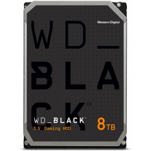 Western Digital WD8001FZBX Black 8TB 7200rpm SATA 6GB/s 256mb Cache 3.5 inch Gaming Internal Hard Drive