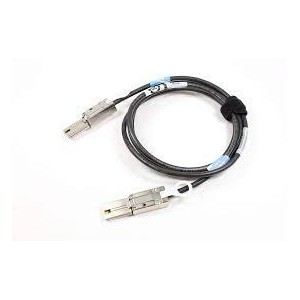EMC Amphenol Molex Mini-SAS SFF-8088 to SFF-8088 2m Cable - Black