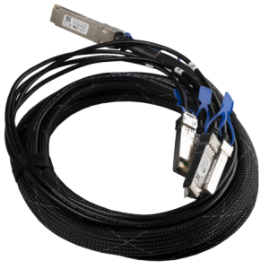 MikroTik QSFP28 to 4xSFP28 Break-out Cable (100G to 4x25G) - 3m
