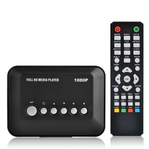 TV Box Media Player - USB SD - FULL HD with remote Play files directly from  USB/SD Card on your TV - GeeWiz