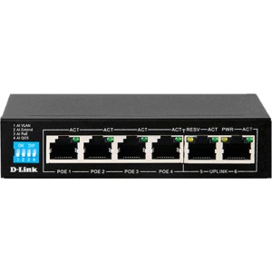 D-Link DGS-F1006P 6 port PoE Network Switch