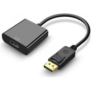 Mecer DisplayPort (Male) to HDMI (Female) -15cm Adapter