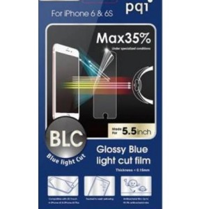 Pqi Anti-Blue 5.5" Light Screen Protector for iPhone 6/ 6s