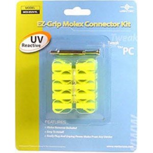 Vantec EZ-Grip Molex Connector Kit - UV Reactive Yellow