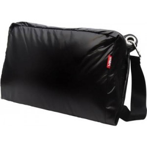 Vax Ramblas Messenger Saddlebag - Black Umbrella Fabric / Nylon