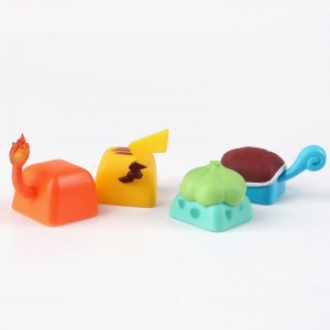 Pokemon Keycaps (Set of 5) - Bulbasaur / Charmander / Eevee / Pikachu / Squirtle
