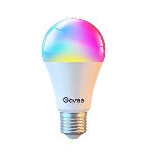 Govee Wi-Fi RGBWW Smart LED Bulb (E26) - compatible with Siri- Alexa- and Google Assistant