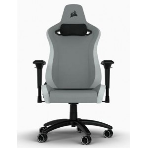 Corsair TC200 Gaming Chair – Soft Fabric – Light Grey/White