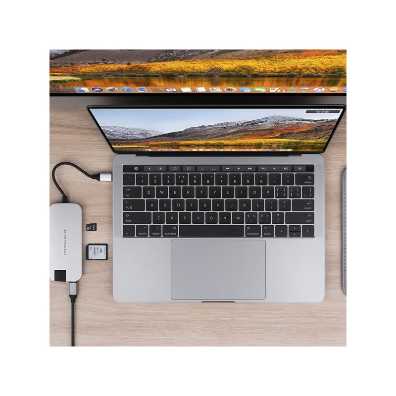 Hyper HyperDrive Slim 8-in-1 USB-C Hub - GeeWiz