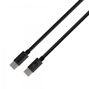Astrum Verve CC60 60W PD USB-C to USB-C Charge &amp; Sync Cable – Black