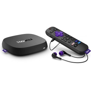 Roku Ultra 4K 4802 (2022) Streaming Device - HDR / Dolby Vision / Roku Voice Remote Pro / Hands-Free Voice Controls / Lost Remote Finder