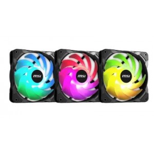 MSI MAX 120mm RGB Case Fan (F12A-3 ) - Light Up Your Cooling