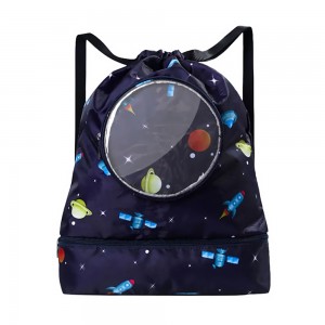 Children's Space Waterproof Swim Bag - Medium / Adjustable