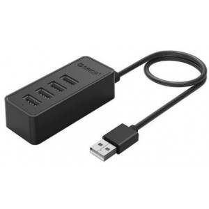 Orico 4 Port USB 2.0 Hub - Black