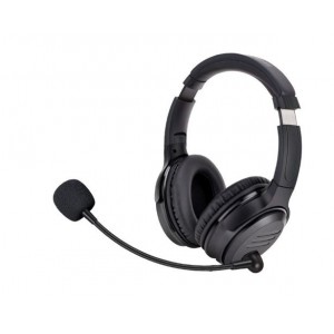 Tuff-Luv Bluetooth 5.0 Stereo Ergonomic DUAL Headset With Microphone - Black