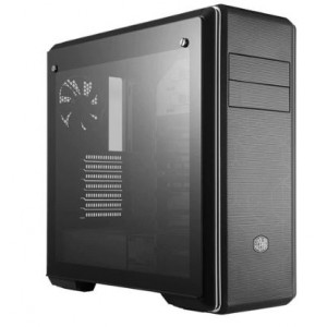 Cooler Master Masterbox CM694 Tempered Glass ATX Mid Tower PC Case - Black Steel