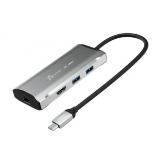 J5 Create JCD392 4K60 Elite USB-C 10Gbps Travel Dock