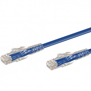 Linkqnet 30m RJ45 CAT6 Anti-Snag Moulded PVC Network Flylead – Blue