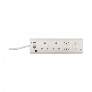 Linkqnet 5-Port Multiplug with 2x USB Charging Ports