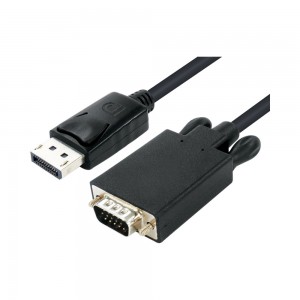 Unitek Y-5118F 1.8M DisplayPort to VGA Male Cable