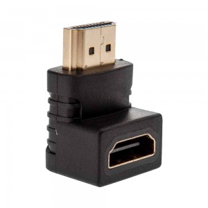 Lindy HDMI Female to HDMI Male 90 Degree Right Angle Adapter - Down (41085)