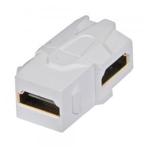 Lindy 90 Degree HDMI Snap-in Keystone (60490)