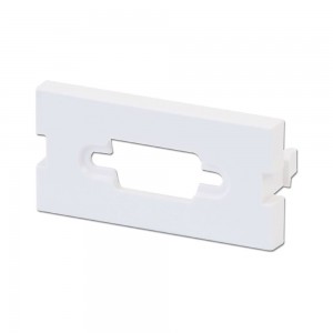 Lindy Double Gang Snap-In Face Plate 86X146mm (60542)