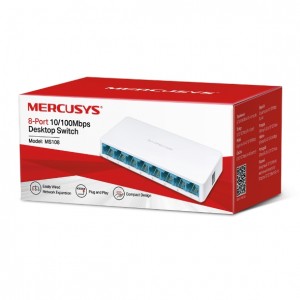 Mercusys 8-Port 10/100Mbps Desktop Switch