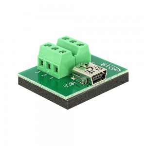 Delock Adapter Mini USB Female - Terminal Block 6-Pin (65518)