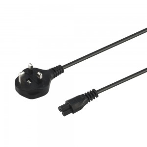 LinkQnet 1.8m British to Clover Power Cable