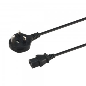 LinkQnet 1.8m Single-Headed British Power Cable