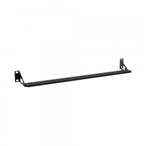 LinkQnet 1U 19" Cable Support Bar for Rack Cable Management