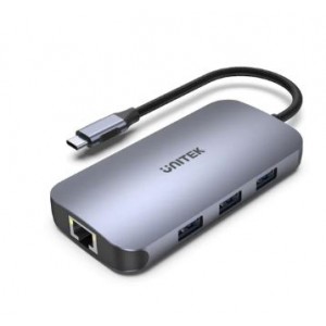 Unitek uHUB N9+ 9-in-1 USB-C Ethernet Hub with HDMI
