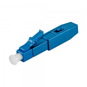 LinkQnet 0.9mm Field Assembly LC Single Mode Connector - Blue
