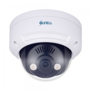 Sunell IP Mini Dome 4MP CMOS- 2.8- 2592x1520- PoE Network Camera (IPV57-04EFDR)