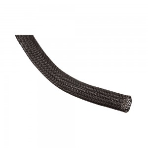 Techflex 1m (12.7mm) Flexo Anti-Stat Conductive Carbon Infused Nylon Expandable Braided Sleeving (CCN)